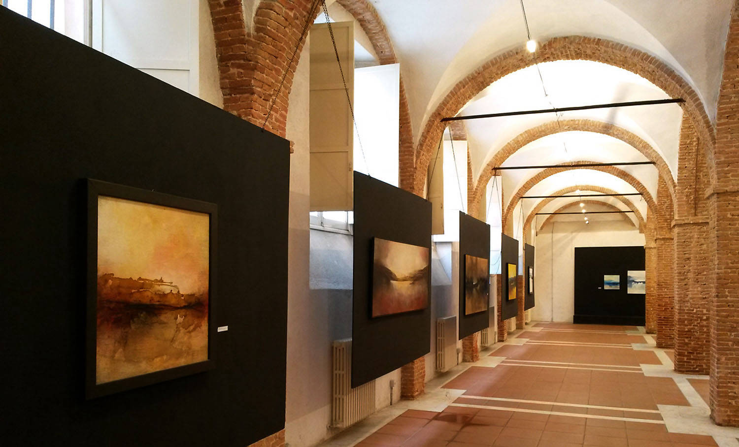 interno - intorno, The exhibits of Sergio Aiello contemporary visual artist of Abstract Contemporary Landscape Paintings at https://www.sergioaiello.com